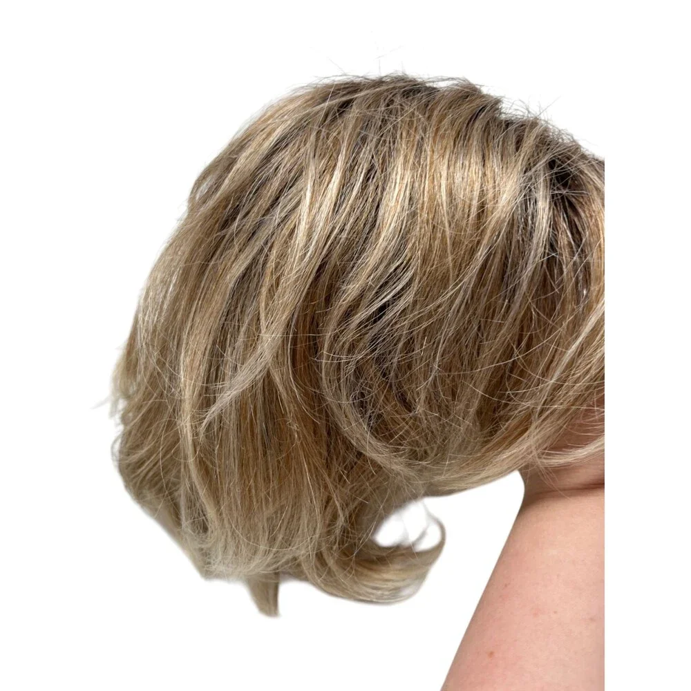 Ellen Wille Wig Night Womens Average Size Blonde Layered Short Hair